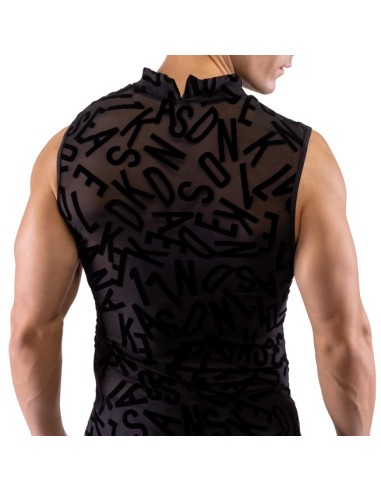 Débardeur LETTER Noir