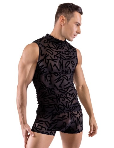 Débardeur LETTER Noir