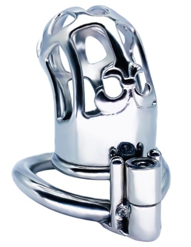 Cage de chasteté en métal Royal Steel 7 x 3cm