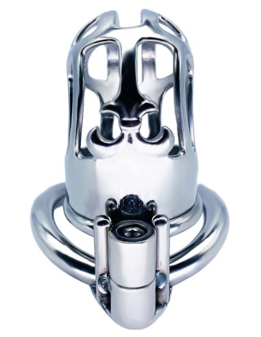 Cage de chasteté en métal Royal Steel 7 x 3cm