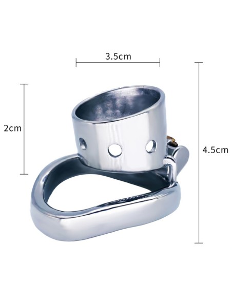 Cylindre de contrainte pour pénis Cylia 5 x 3.4cm