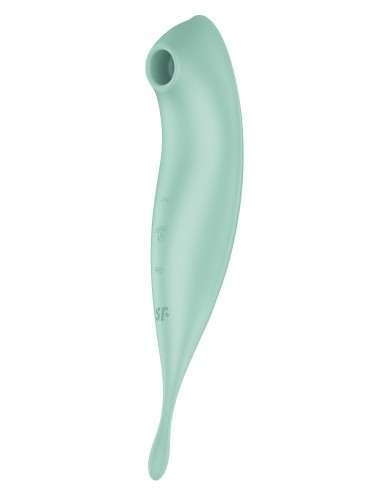 Stimulateur à clitoris connecté Twirling Pro Satisfyer Vert