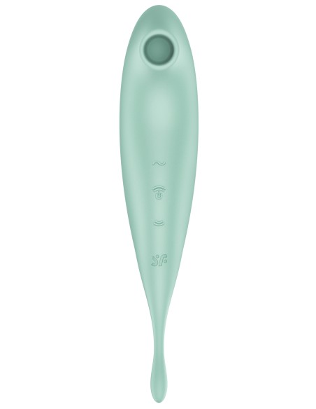 Stimulateur à clitoris connecté Twirling Pro Satisfyer Vert