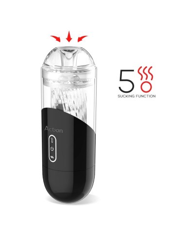 Masturbateur automatique Einar Action 10 Vibrations