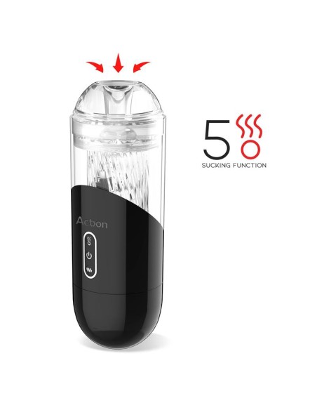 Masturbateur automatique Einar Action 10 Vibrations