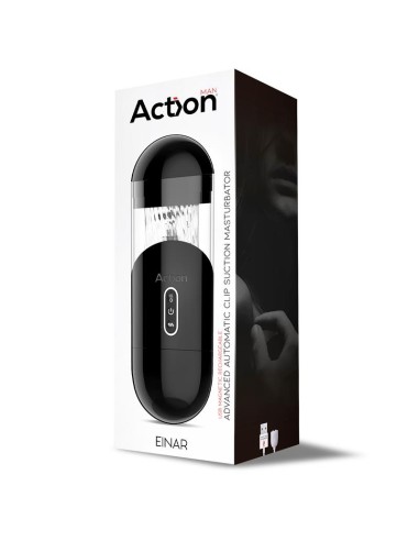 Masturbateur automatique Einar Action 10 Vibrations