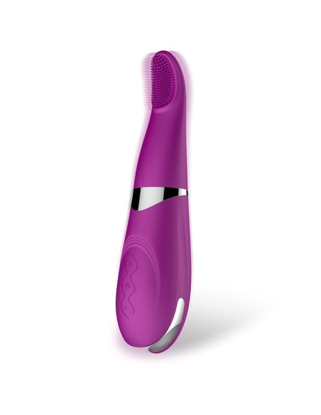 Stimulateur de clitoris Tongue Vibrator 19cm Violet