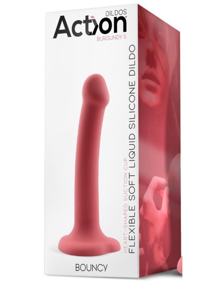 Gode en silicone Bouncy S 15 x 3.3cm