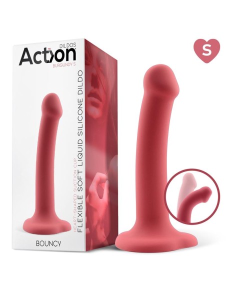 Gode en silicone Bouncy S 15 x 3.3cm