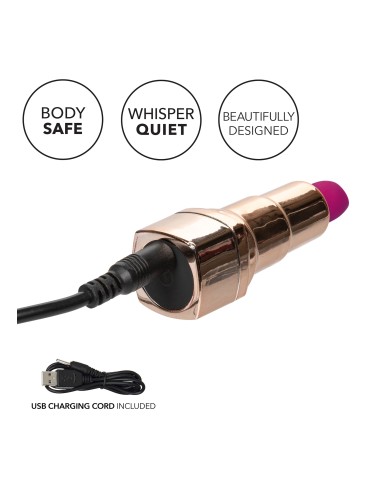 Vibro Lipstick 8cm Rose