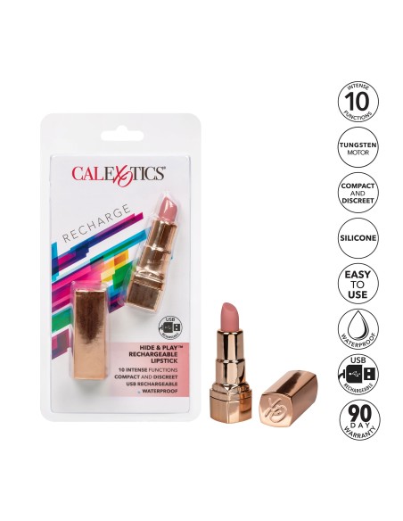 Vibro Lipstick 8cm Rose clair Vibro Lipstick 8cm Rose clair