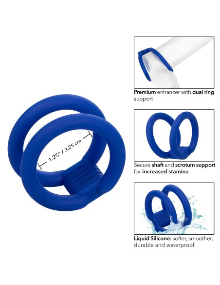 Double Cockring Dual Cock Cage Admiral 32mm