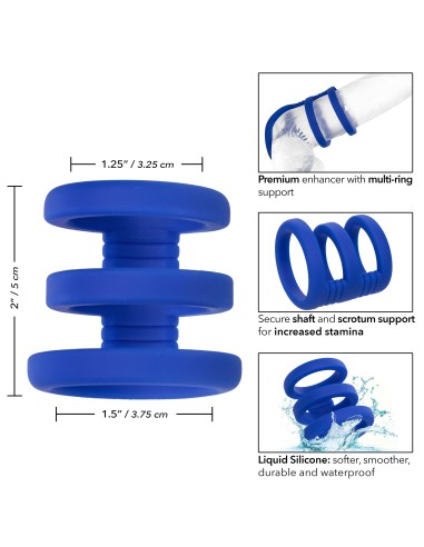 Cockring Triple Cock Cage Admiral 32-37mm