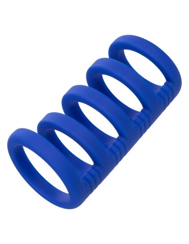 Gaine de pénis 5 Cockrings Xtreme Cage Admiral 9cm