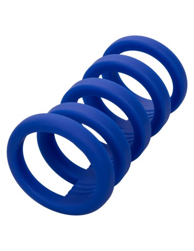 Gaine de pénis 5 Cockrings Xtreme Cage Admiral 9cm