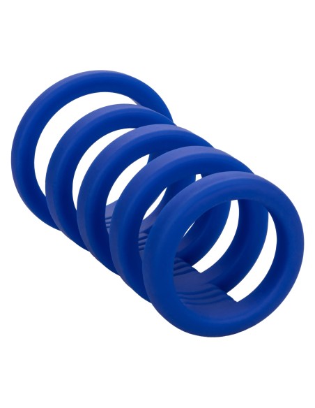 Gaine de pénis 5 Cockrings Xtreme Cage Admiral 9cm