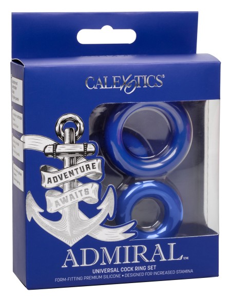 Lot de 3 cockrings Universal Ring Admiral