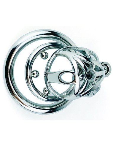 Cage de chasteté en métal Trig Cage 4 x 3.5cm
