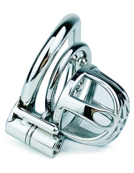 Cage de chasteté en métal Trig Cage 4 x 3.5cm