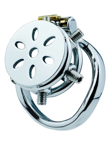 Cage de chasteté en métal Little Pics 3.5 x 3.2cm