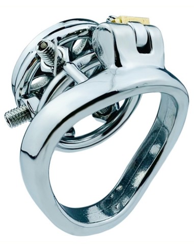 Cage de chasteté en métal Little Pics 3.5 x 3.2cm