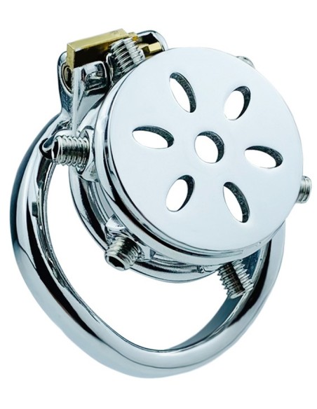 Cage de chasteté en métal Little Pics 3.5 x 3.2cm