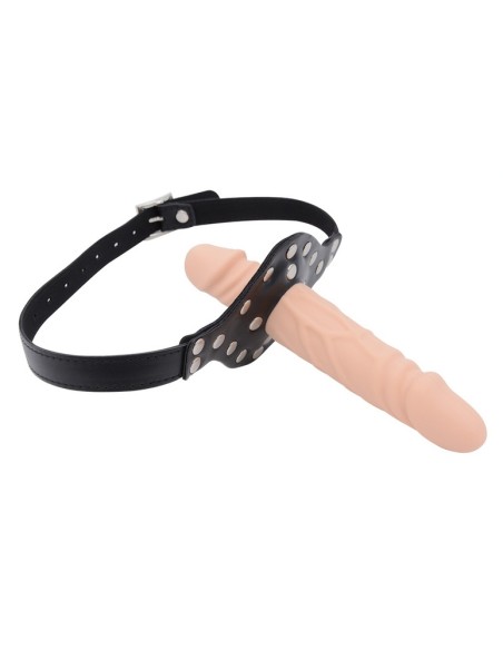 Bâillon Penis Double Cock L 17 x 4cm