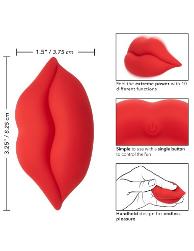 Mini Vibro Lèvres vibrantes Muah 10 Vibrations