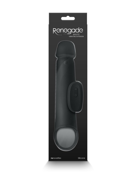 Gaine de pénis vibrante Renegade Brute 18 x 4.5cm Noire Gaine de pénis vibrante Renegade Brute 18 x 4.5cm Noire