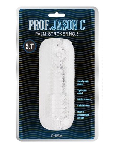 Gaine de masturbation Palm Stroker N°3 - 12.5cm transparente - Masturbateurs - 2