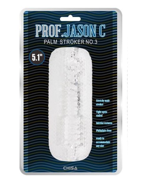 Gaine de masturbation Palm Stroker N°3 - 12.5cm transparente - Masturbateurs - 2