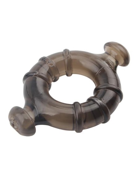 Lot de 4 cockrings Rudder Noirs Lot de 4 cockrings Rudder Noirs