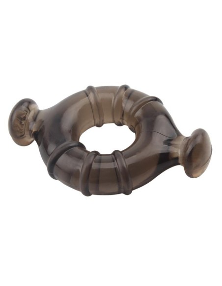 Lot de 4 cockrings Rudder Noirs Lot de 4 cockrings Rudder Noirs