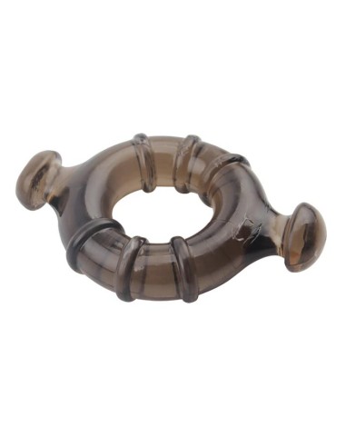 Lot de 4 cockrings Rudder Noirs