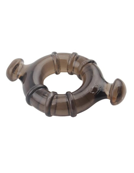 Lot de 4 cockrings Rudder Noirs Lot de 4 cockrings Rudder Noirs