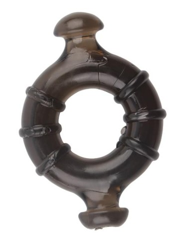 Lot de 4 cockrings Rudder Noirs