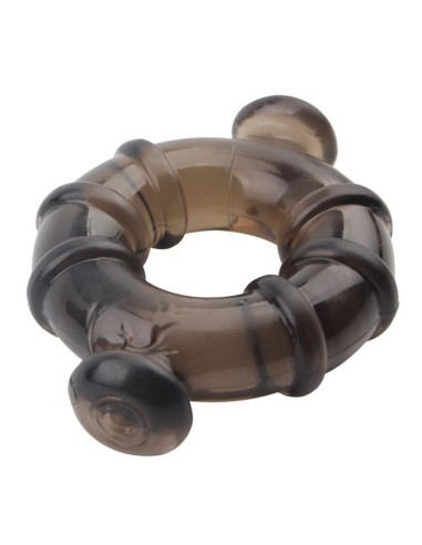 Lot de 4 cockrings Rudder Noirs