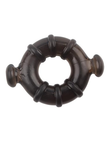 Lot de 4 cockrings Rudder Noirs