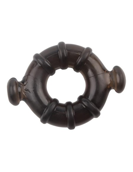 Lot de 4 cockrings Rudder Noirs Lot de 4 cockrings Rudder Noirs