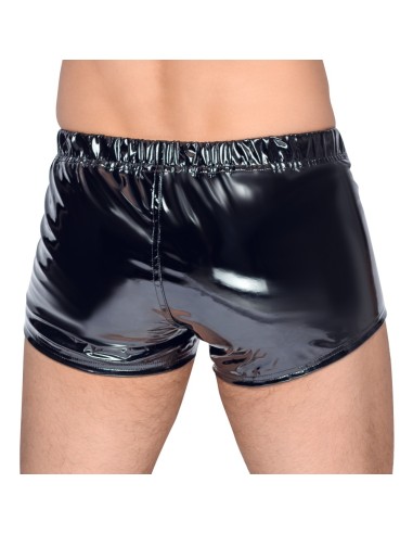 Boxer Short VINYL ZIP Noir