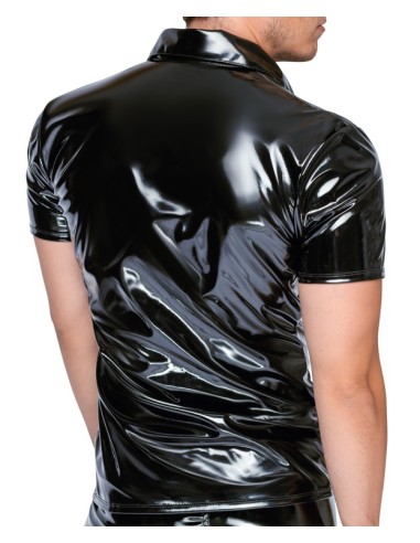 Chemise VINYL POLO Noire