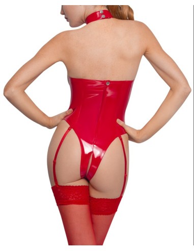 Body ouvert VINYL BODY OPEN Rouge