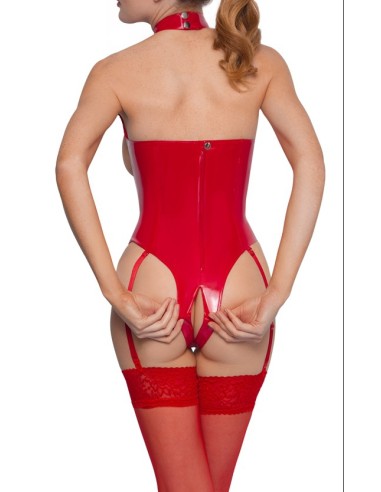 Body ouvert VINYL BODY OPEN Rouge