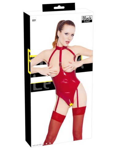 Body ouvert VINYL BODY OPEN Rouge