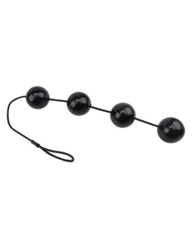 Boules anales Rubicon L 35 x 6cm Noires - Boules de Geisha - 5