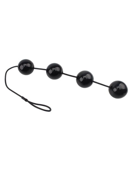 Boules anales Rubicon L 35 x 6cm Noires - Boules de Geisha - 5