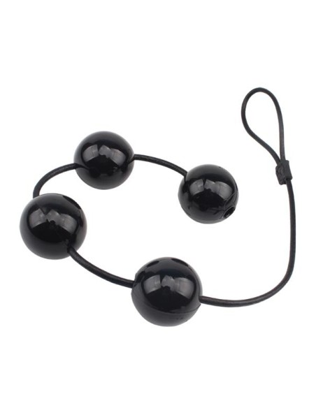 Boules anales Rubicon L 35 x 6cm Noires - Boules de Geisha - 7
