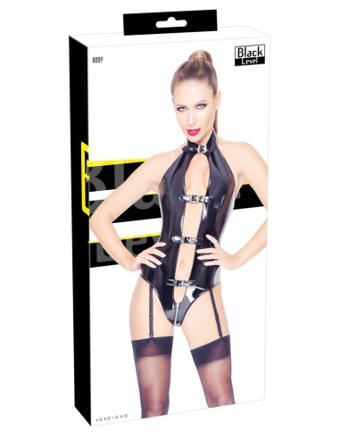 Body Porte-Jarretelles VINYL BODY Noir