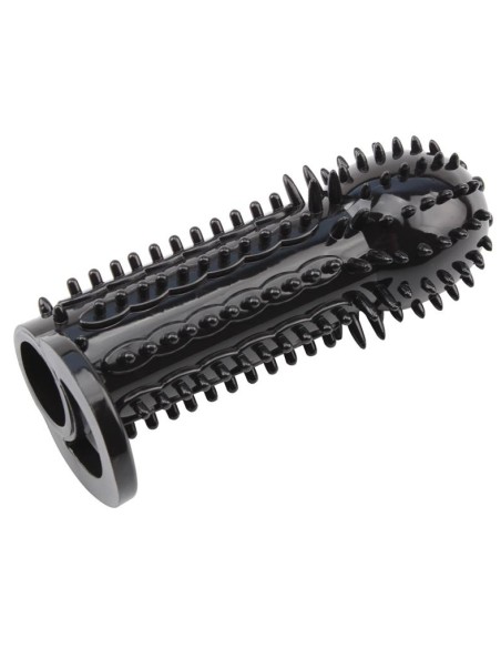 Gaine de pénis Nubby 14.5 x 4.8cm Noire