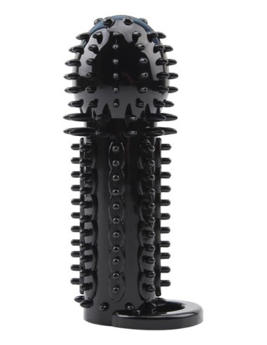 Gaine de pénis Nubby 14.5 x 4.8cm Noire